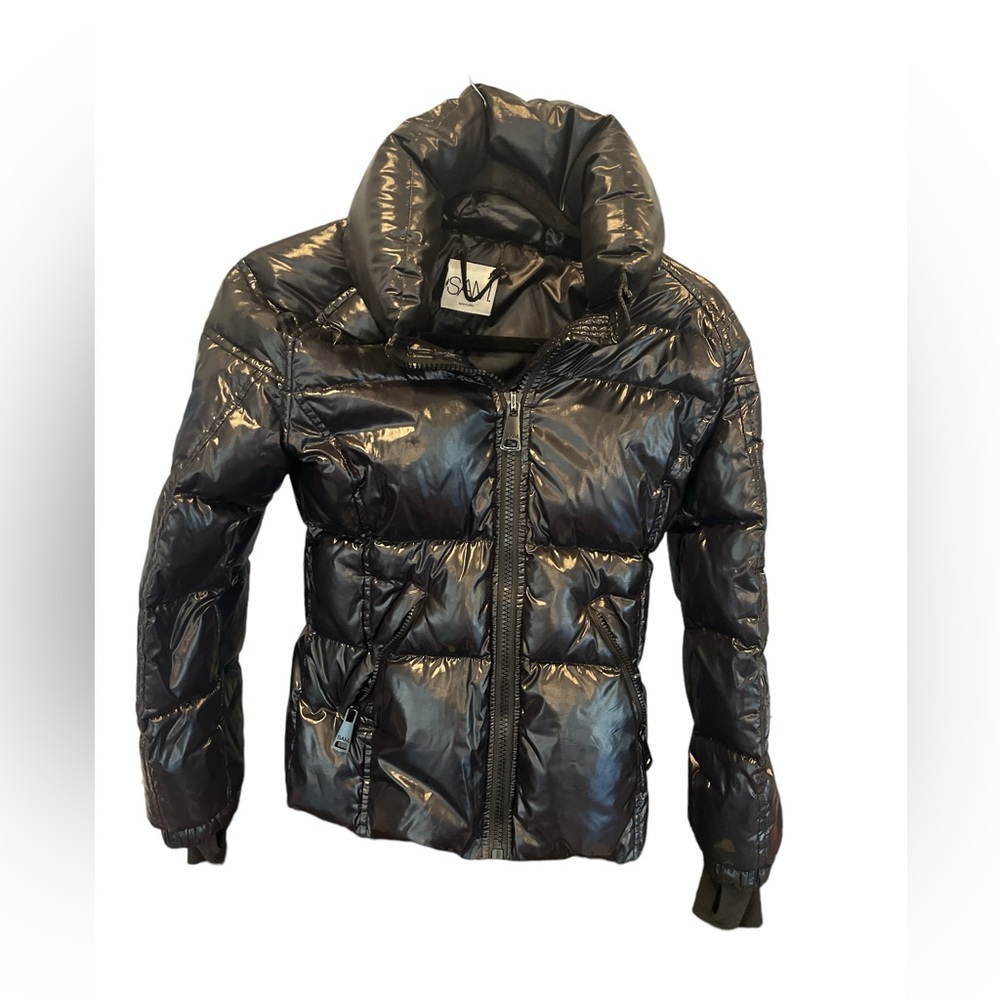 Girls “Freestyle” Sam puffer Jacket in black size XL (14)